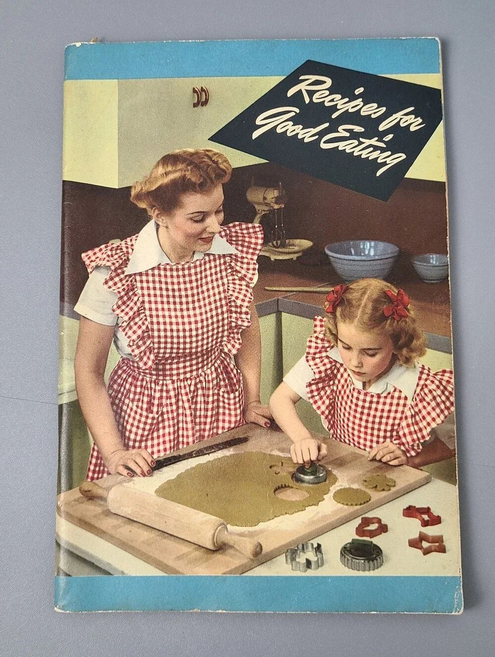 Vintage 1940s Cookbook Recipe Pamphlet Books-Set of Two